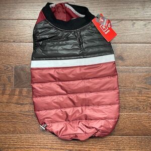 Reddy Dog Vest NWT Size Large 17-19” Neck to Base of Tail Maroon‎